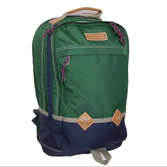 tommy hilfiger duo chrome backpack